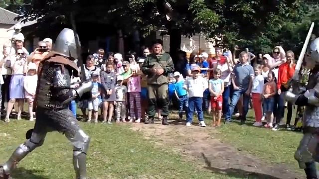 Агроусадьба"Золотая подкова"(12)Рыцарские  поединки(2)То же видео,но  с другого ракурса.08 07 2017