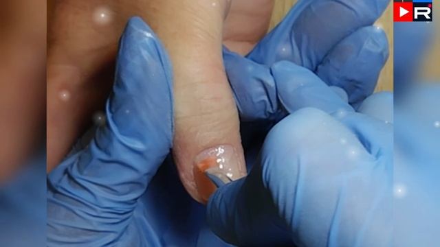 Возрастной красный маникюр🎉♥💅не бойся красного#маникюр#мастерманикюра#правскаямария#nails