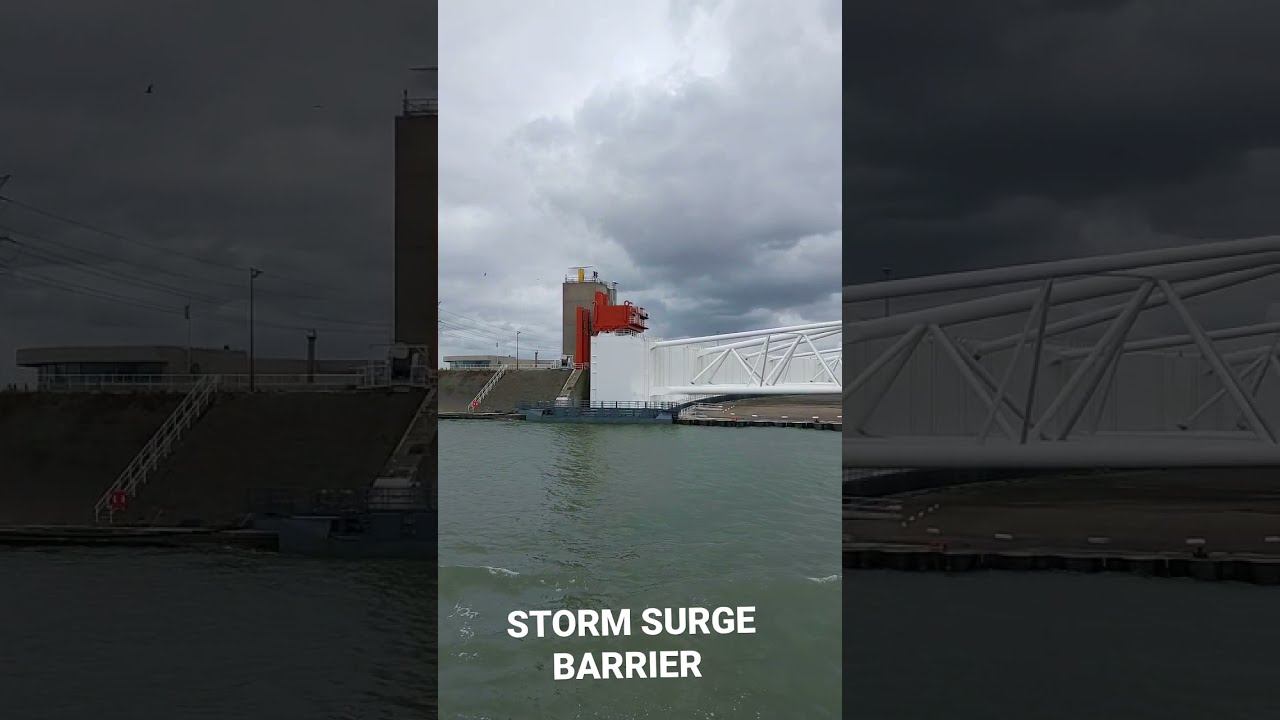 Storm Surge Barrier/Rotterdam #shorts