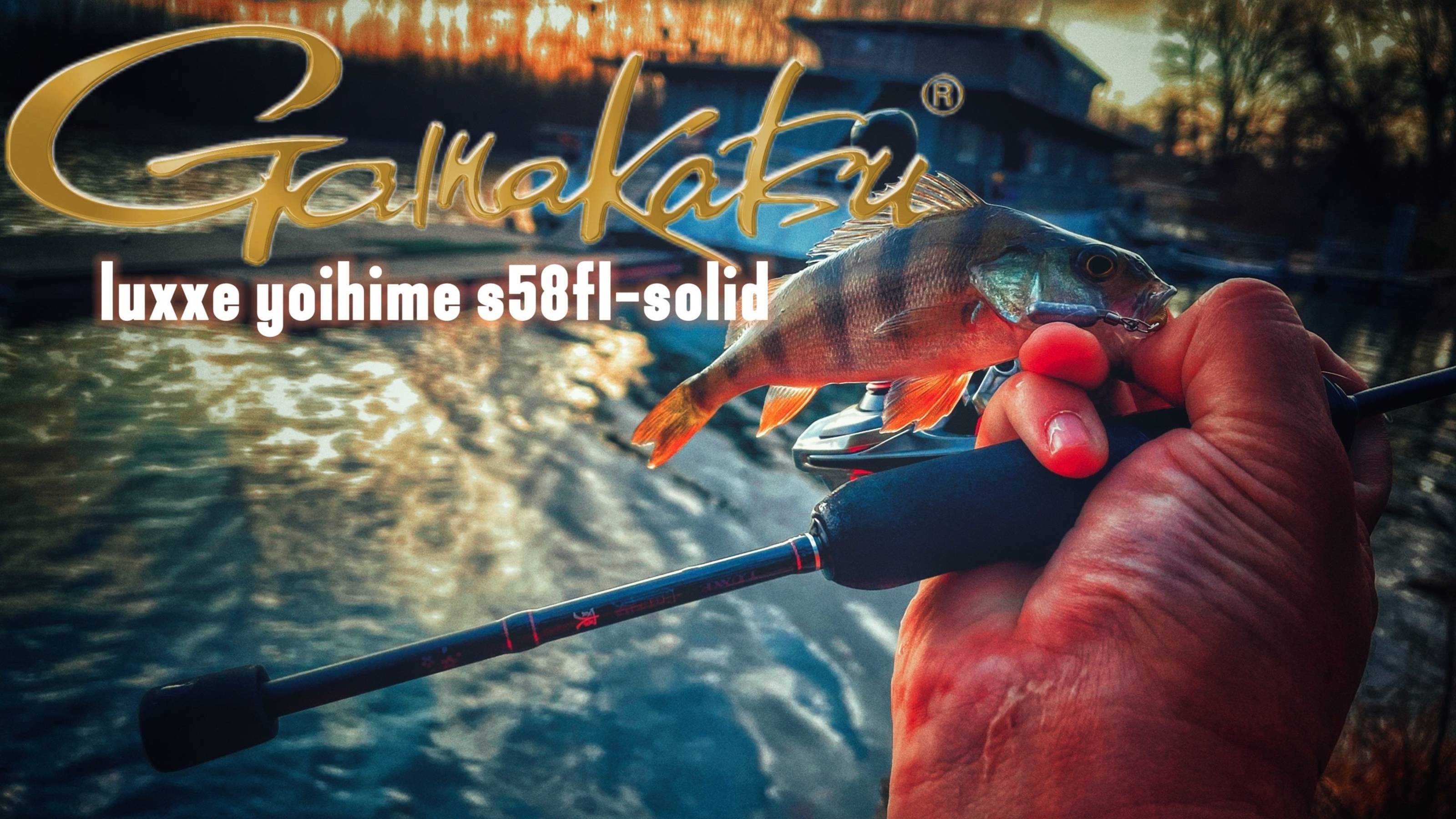 КОРОТКИЙ ОБЗОР НА GAMAKATSU LUXXE YOIHIME SOU S58FL-SOLID | МИКРОДЖИГ | СПИННИНГ ЗИМОЙ