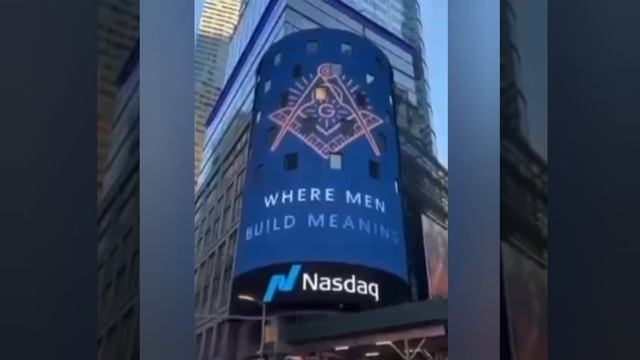 В Нью-Йорке была показана реклама масонской ложи