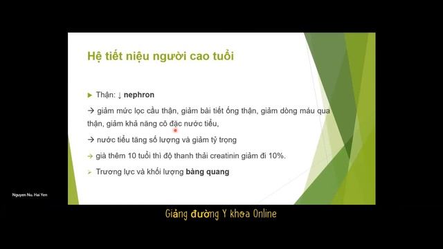 ĐẶC ĐIỂM GIẢI PHẪU SINH LÝ NGƯỜI CAO TUỔI - Y SCHOOL bài giảng y khoa