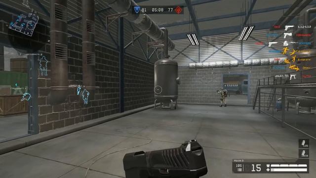 Warface: Немного нагиба с Maxim 9 в ангаре