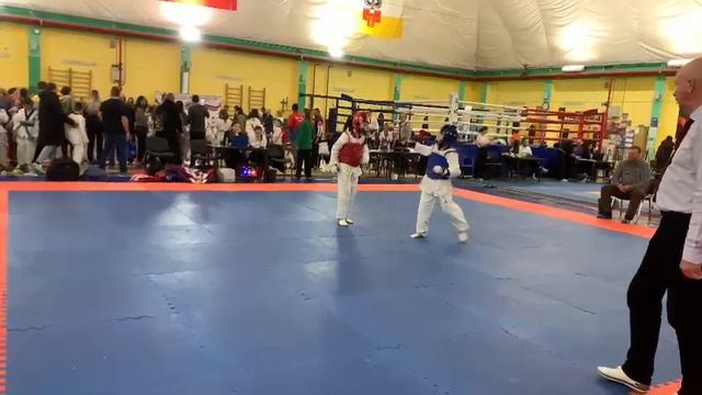 Велигодский Тимофей четверть финала г Краснодар ул.Екатеринодар в синем
