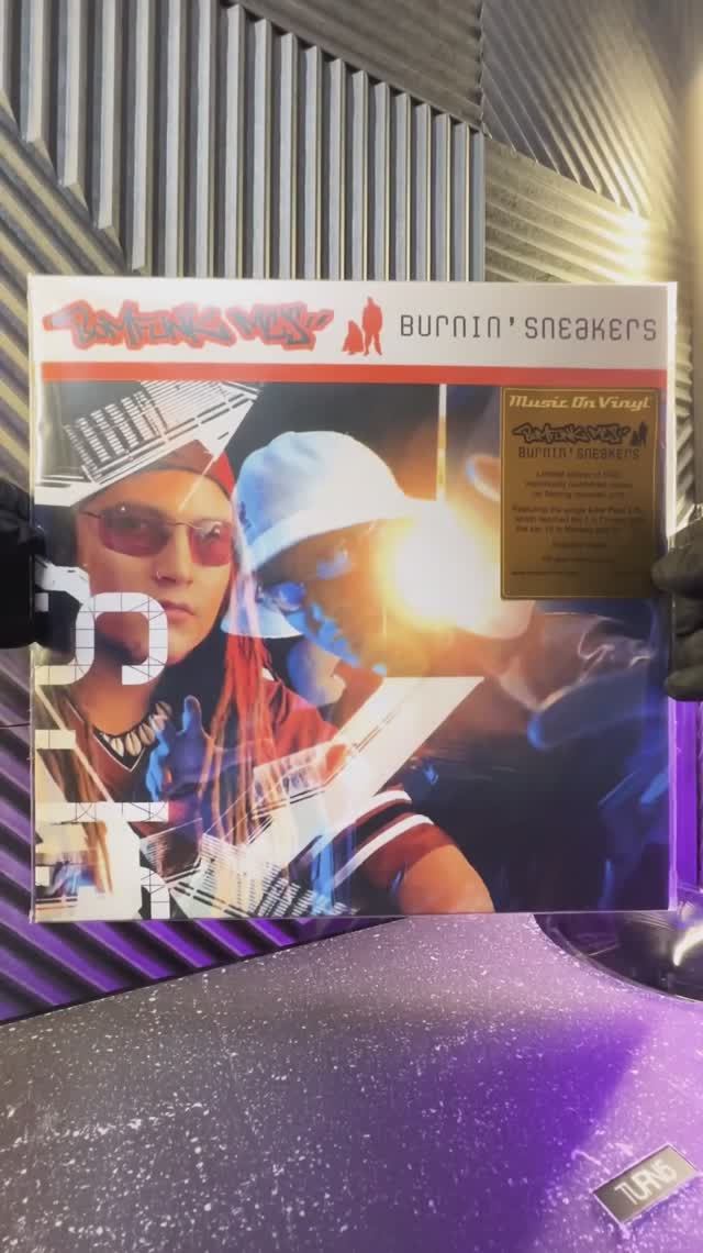 BOMFUNK MC’s - Burnin’ Sneakers / ВИНИЛОВАЯ ПЛАСТИНКА / LTD UNBOXING VINYL