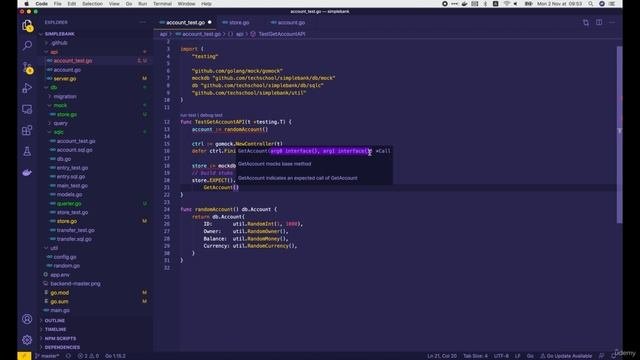 003 Mock DB для тестирования HTTP API в Go и достижения 100% покрытия