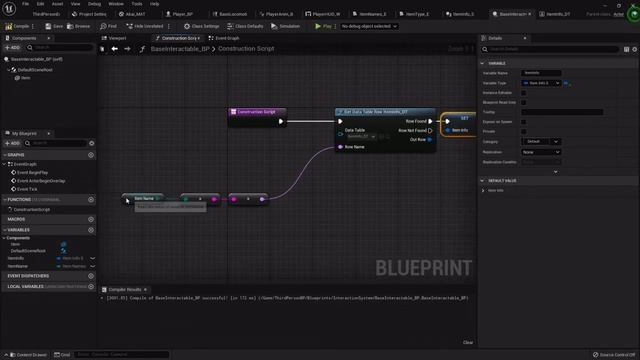 007. Unreal Engine 5 RPG Tutorial Series #5- Inventory Part 2 - Data Tables #ue4 #ue5 #unrealengine