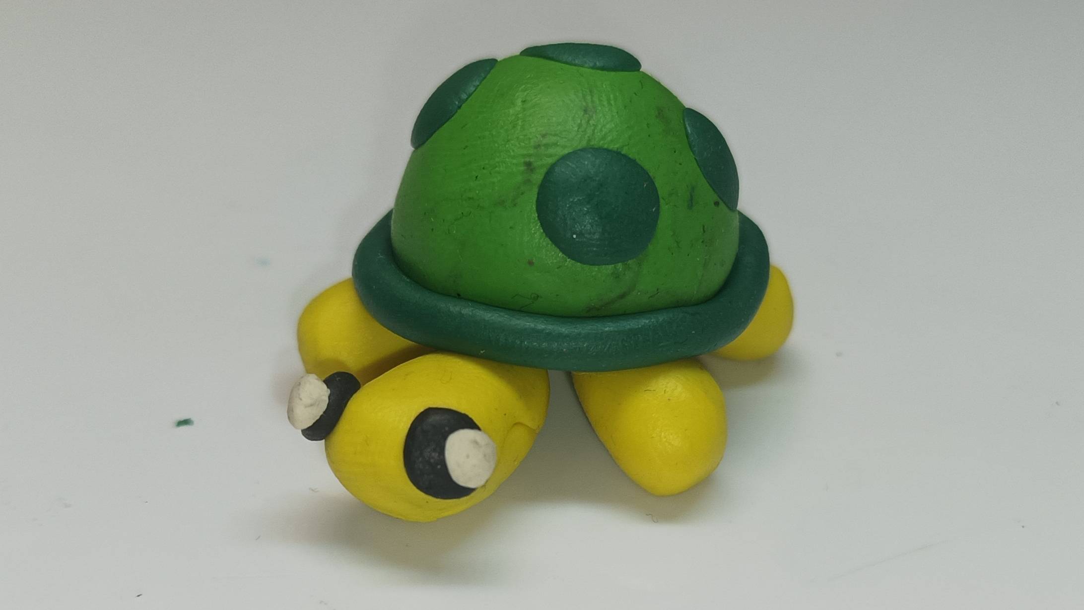 Я леплю черепашку