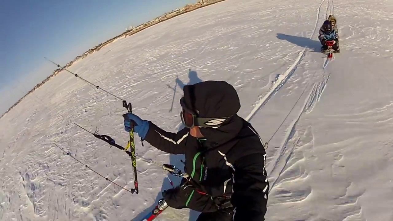 Кайтинг в Тольятти 21.01.2012.