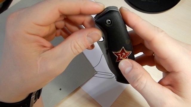 Начинаю делать чехол для ножа