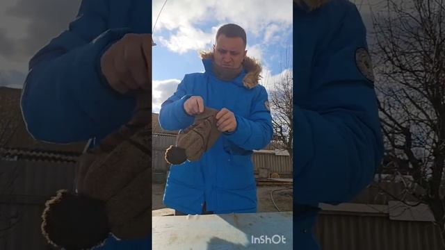 одень шапку