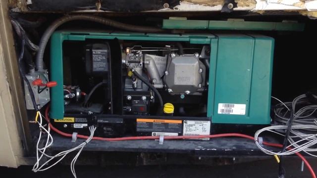 GMC Generator turned on from inside RV