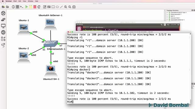 004. Cisco Router using dnsmasq DNS server
