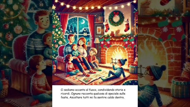 Ci sediamo accanto al fuoco