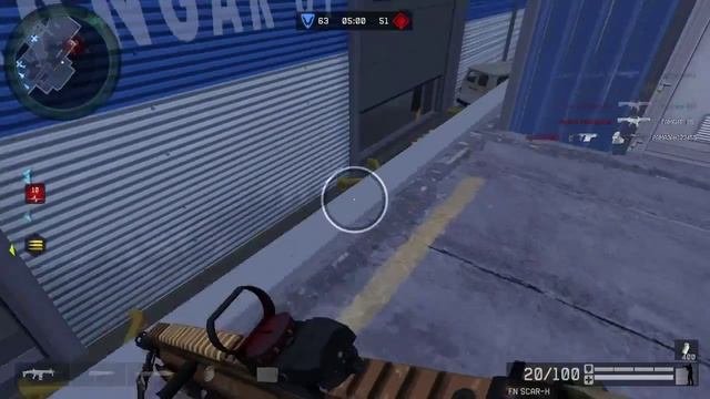 Warface - FN SCAR-H Пытаюсь тащить.) (Авиабаза)