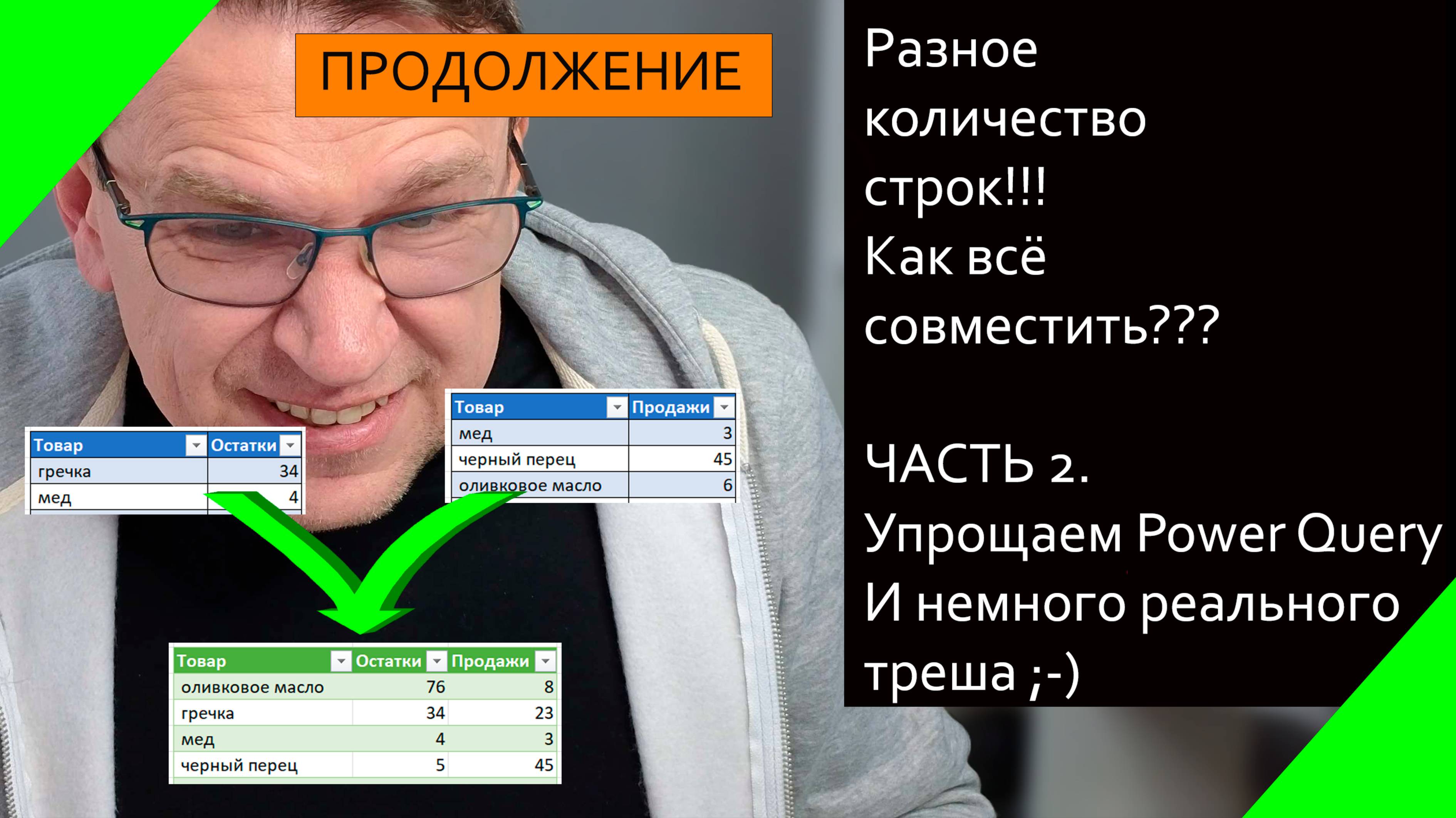 Упрощаем запросы Power Query