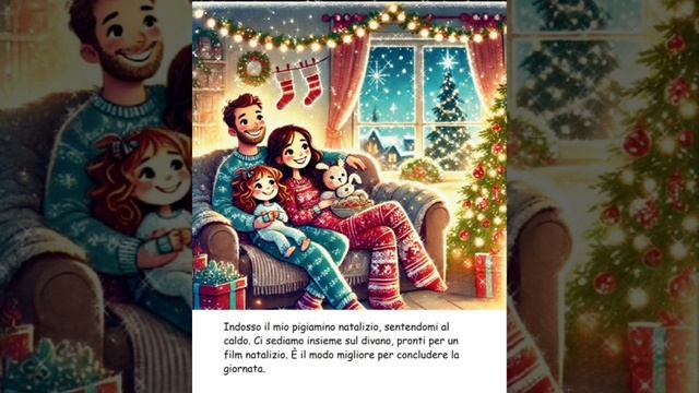 📺 Indosso il mio pigiamino natalizio - Итальянский язык с Анастасией Тороп