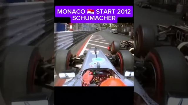 SCHUMACHER MONACO 🇲🇨 2012 #v8 #formula1 #automobile #f1onboard