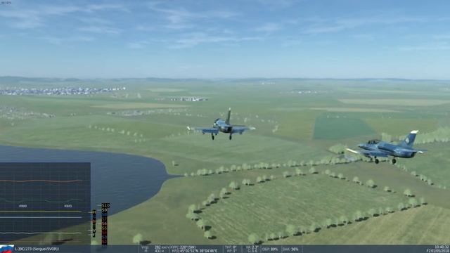 DCS World Нарезка Полетов