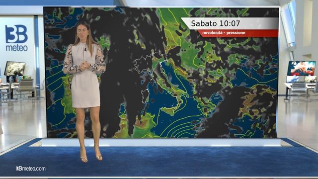 Previsioni meteo Video per sabato, 22 aprile