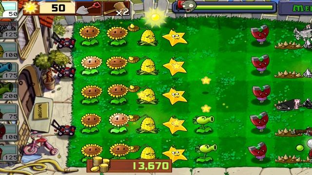 Plants vs Zombies
Растения против Зомби
Выживание. День