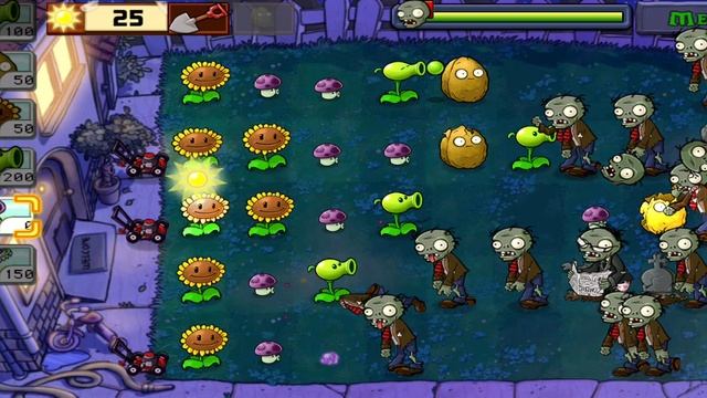 Plants vs. Zombies. Растения против зомби.