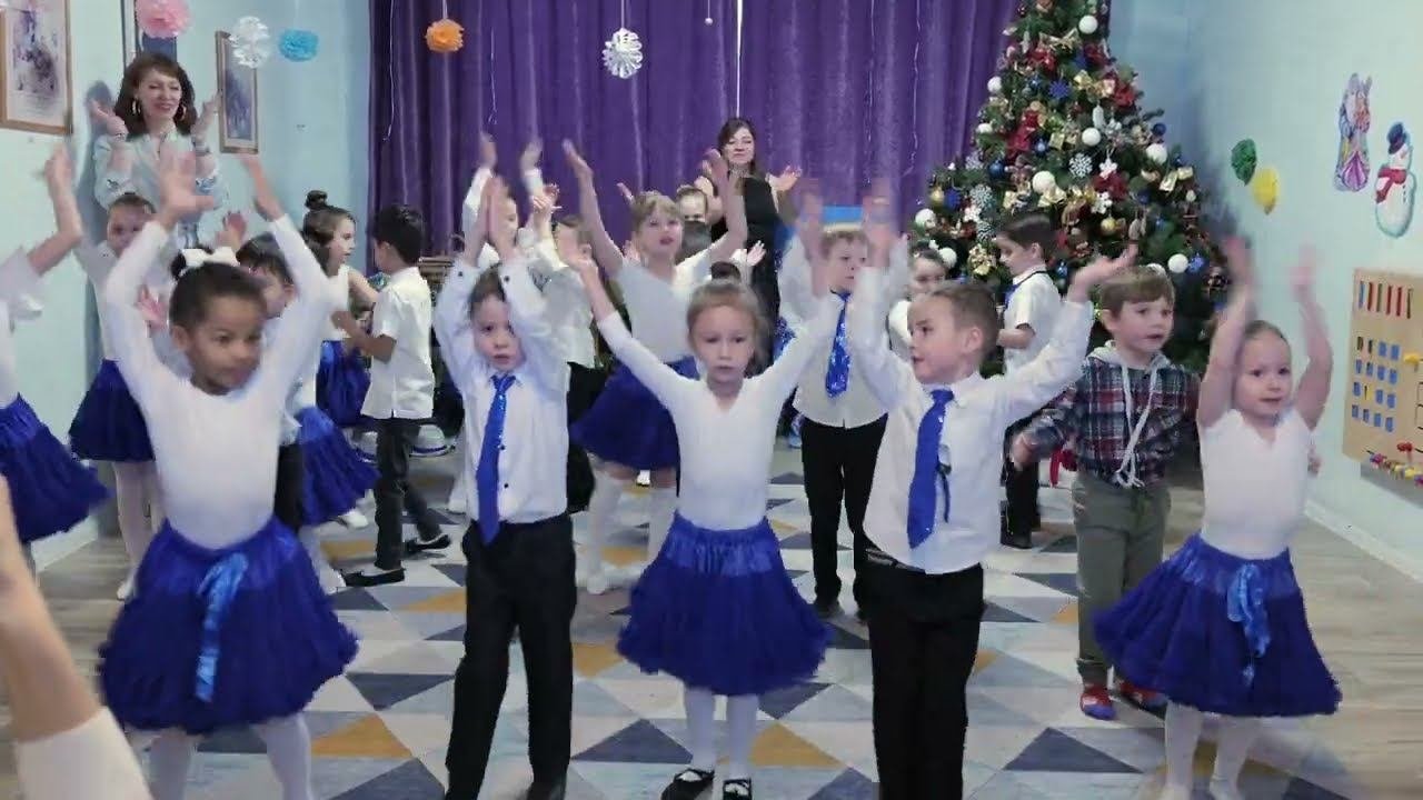 Новогодний утренник. Детский сад 