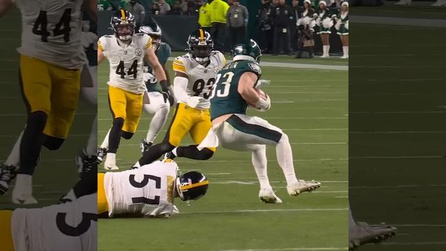 Nick Herbig with a Fumble Recovery vs. Philadelphia Eagles