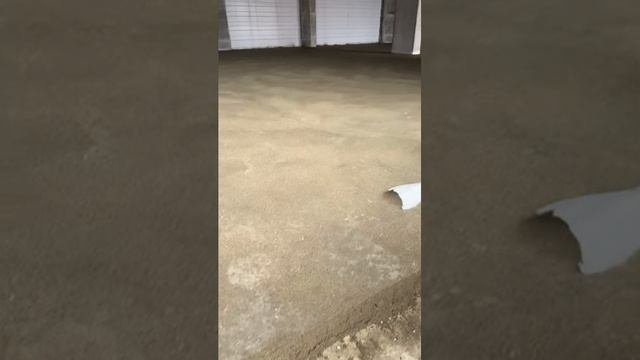 Закончили объект по стяжке пола заходим на новый #стяжка #стяжкапола #томск