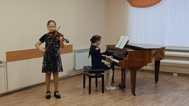 Пятышина Анна и Корнилова Мария. А. Жилинский. Маленькая танцовщица
