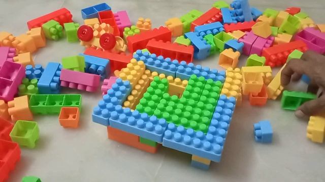 Домик из кубиков лего! Играем вместе с детками!  LEGO Для детей!  Игры для детей #asmr #лего ЛЕГО AS