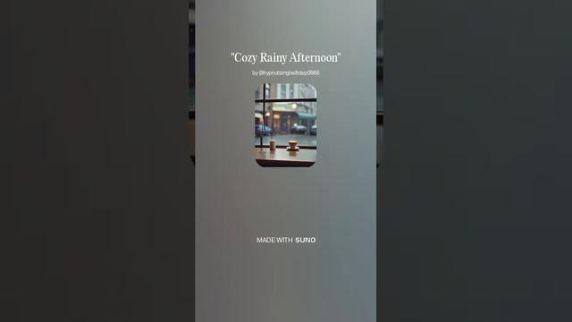 Lo-fi. Cozy Rainy Afternoon