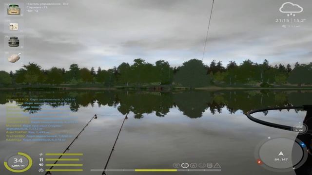 Русская Рыбалка 4!РР4! Russian Fishing 4! Цветные Карпы На Озере Янтарное!!!
