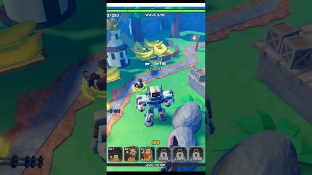 Roblox Banana TD part 1