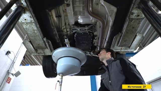 Замена масла в автоматической коробке передач и вариаторе