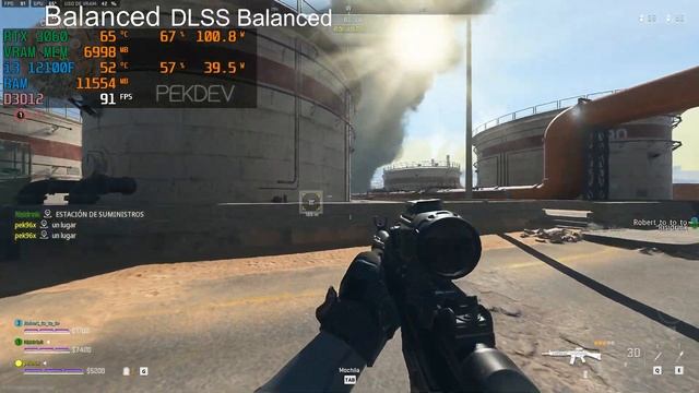 Warzone 2.0 ll RTX 3060 + i3 12100F ll DLS Balanced