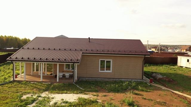 Каркасные Дома с высоты птичьего полета