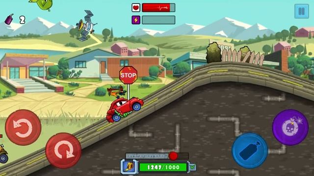 Car Eats Car 2 ПУШКИ,БОМБЫ,УЛУЧШЕНИЯ