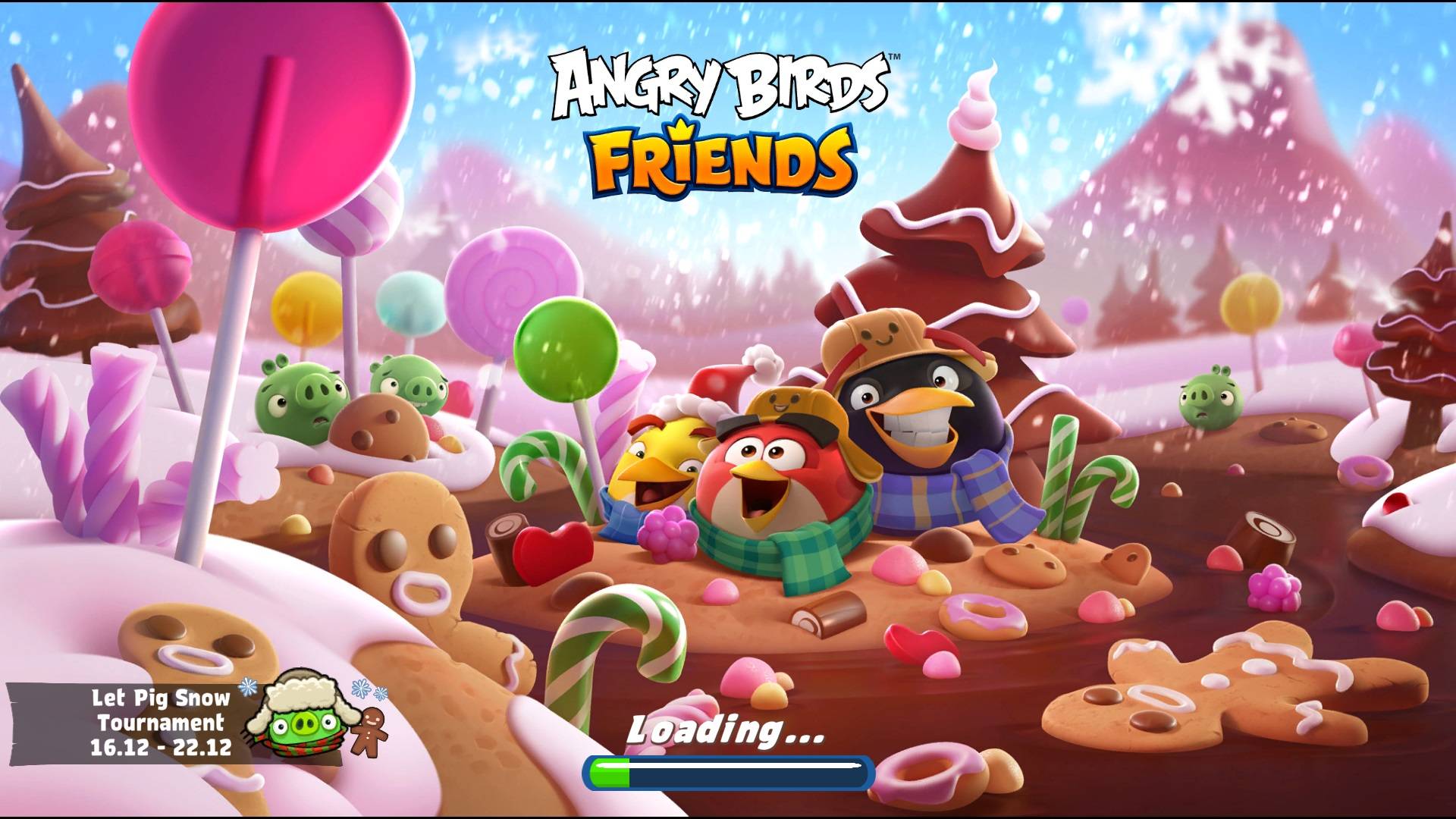 Angry Birds Friends. Let Pig Show 9. 3 звезды. Прохождение от SAFa