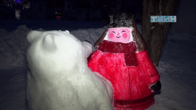 Мой зимний двор Комсомольская 8а