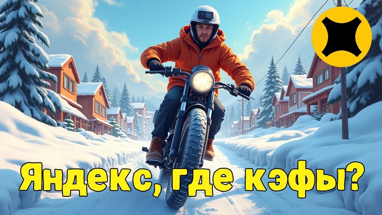 Яндекс ЕДА. Трехчасовая смена на свободном слоте. Где кэфы?