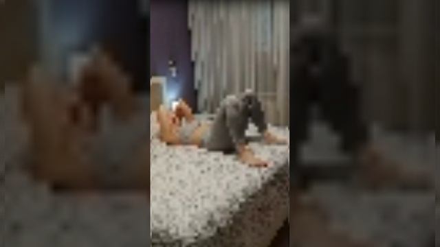 йога в постели