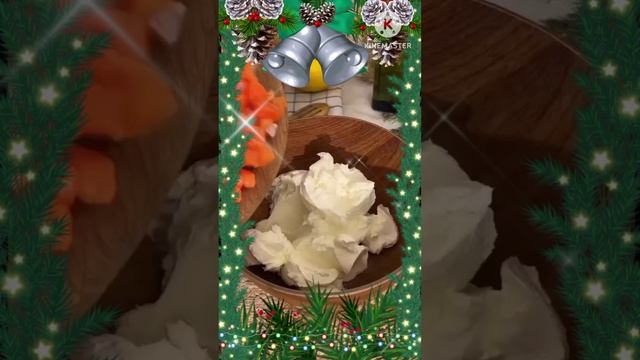 Shorts Новогодняя закуска на праздничный стол "Соленый чизкейк" 🎄❄️