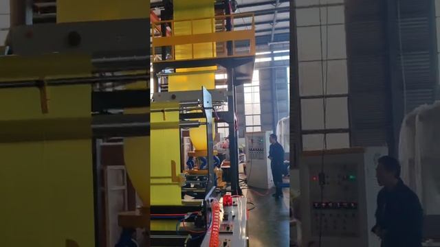 Выдувной экструдер для производства пленки ширина 1200мм / SD-H 65-1200