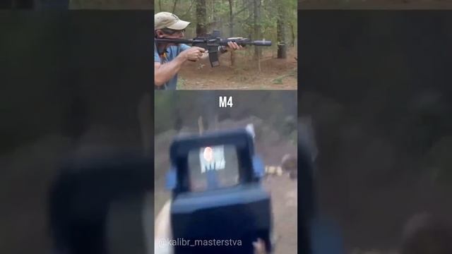 Наглядный пример того, что такое отдача при стрельбе. 👀🎯