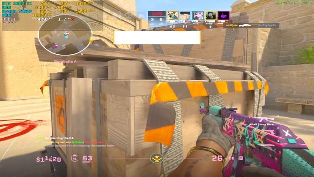 Counter-strike 2 : RTX 3060 Ti + Ryzen 7500F