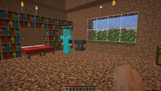 ПРО ПОСТРОИЛ ДОМ ИЗ ЗЕМЛИ И ЗАТРОЛЛИЛ ЧИТЕРА В МАЙНКРАФТ ! ПРО ПРОТИВ ЧИТЕР В MINECRAFT МУЛЬТИК 6 !