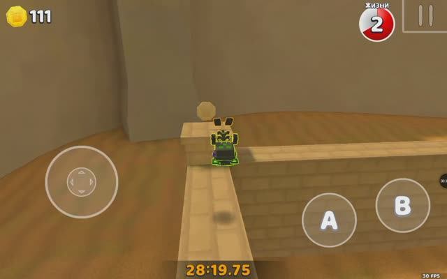 Проходим бемотепскую пустыню в super bear Adventure