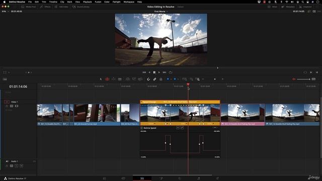 103 - The Curve Editor for Speed Variation in DaVinci Resolve