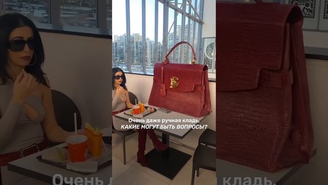 Очень даже ручная кладь! 👜